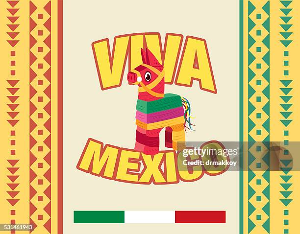 ilustraciones, imágenes clip art, dibujos animados e iconos de stock de viva méxico - viva méxico