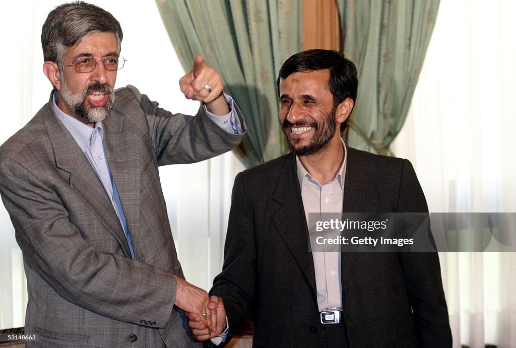 Iran's Newly-Elected President Mahmoud Ahmadinejad
