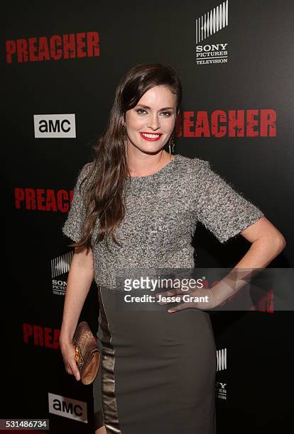 Actress Jamie Anne Allman attends the Los Angeles Premiere of AMC's "Preacher" on May 14, 2016 in Los Angeles, California.