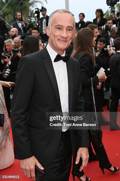 Gilles Bouleau attends a screening of "The BFG" at the annual 69th Cannes Film Festival at Palais des Festivals on May 14, 2016 in Cannes, France.