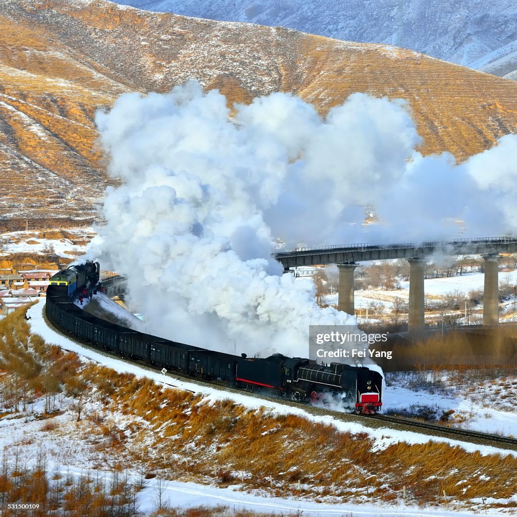 Steam locomotive