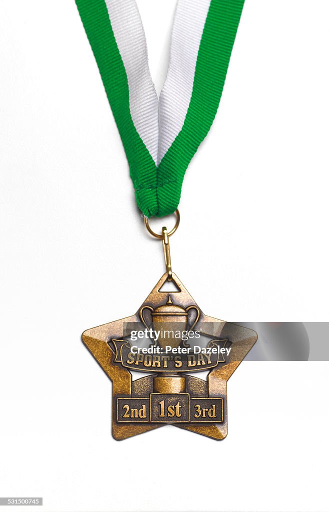 Sports winners medal