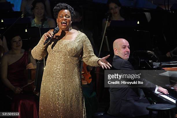 New York Philharmonic presents "New Year's Eve: A Gershwin Celebration" at Avery Fisher Hall on Wednesday night, December 31, 2014.This image:Dianne...