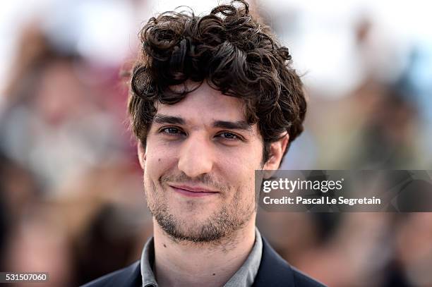 Actor Louis Garrel attends the "From The Land Of The Moon " photocall during the 69th annual Cannes Film Festival at the Palais des Festivals on May...