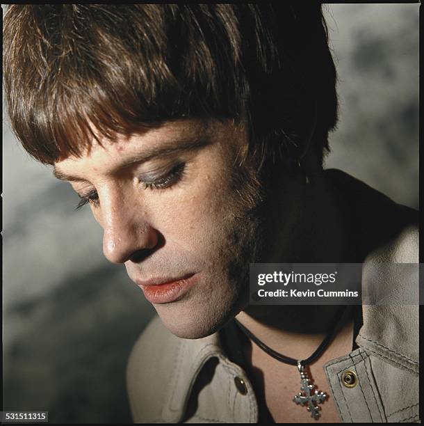 Guitarist Richey James Edwards of Welsh alternative rock group the Manic Street Preachers, London, 2nd June 1993.