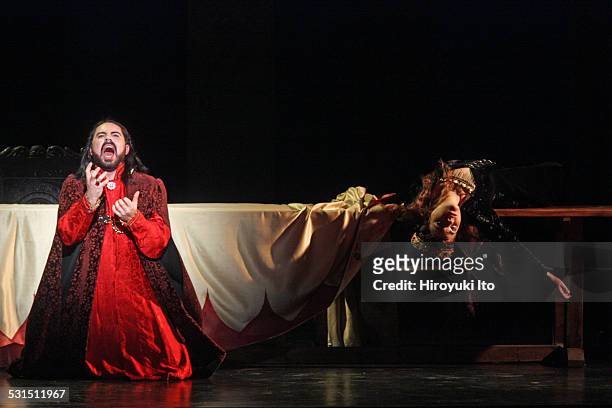 Manhattan School of Music Opera Theater presents Bloch's "Macbeth" at the John C. Borden Auditorium on Wednesday night, December 10, 2014.This...