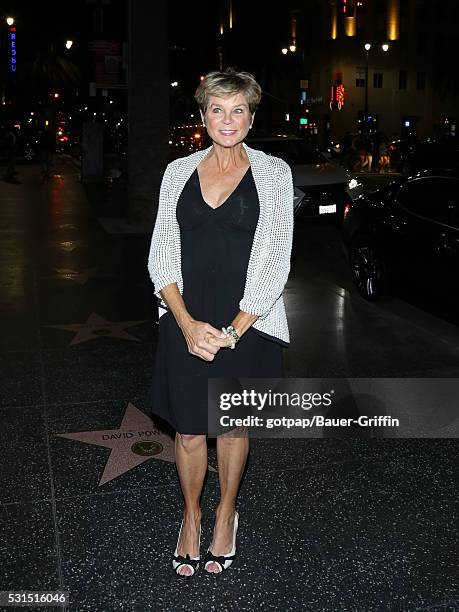 Kristine DeBell is seen on May 14, 2016 in Los Angeles, California.