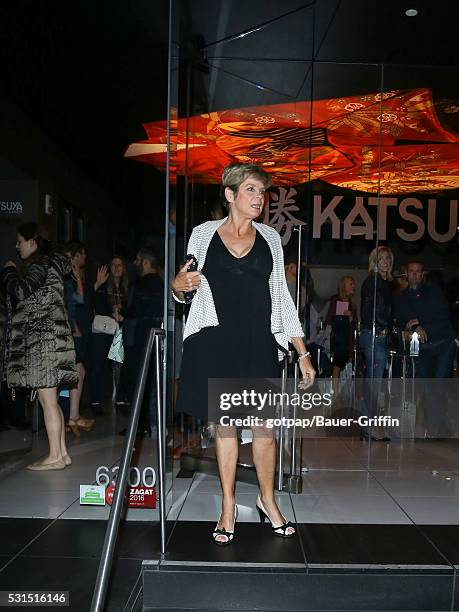 Kristine DeBell is seen on May 14, 2016 in Los Angeles, California.