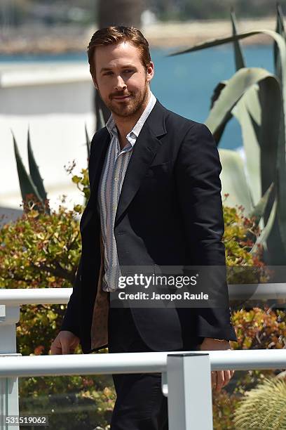 Ryan Gosling is seen during the annual 69th Cannes Film Festival at on May 15, 2016 in Cannes, France.