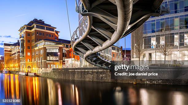 under the valentine bridge, bristol, somerset, england - bristol stock pictures, royalty-free photos & images