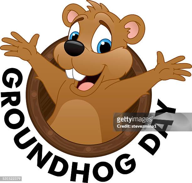 groundhog day - groundhog day 幅插畫檔、美工圖案、卡通及圖標