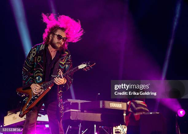 Jim James of My Morning Jacket performs at Centennial Olympic Park on May 14, 2016 in Atlanta, Georgia.