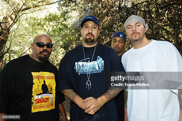 Cypress Hill during Voodoo Music Experience 2003 - Day Three at City Park in New Orleans, Louisiana, United States.