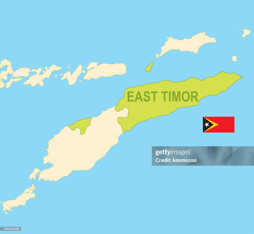 East Timor High-Res Vector Graphic - Getty Images