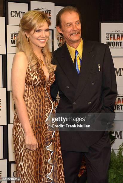 Alison Krauss and Tony Rice during CMT 2004 Flame Worthy Video Music Awards - Press Room at Gaylord Entertainment Center in Nashville, Tennessee,...