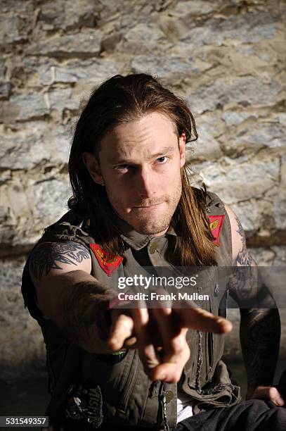 Hank Williams III during Hank Williams III Portrait Session - March 30, 2005 at Masquerade in Atlanta, Georgia, United States.