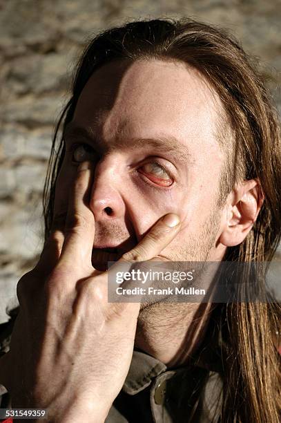 Hank Williams III during Hank Williams III Portrait Session - March 30, 2005 at Masquerade in Atlanta, Georgia, United States.