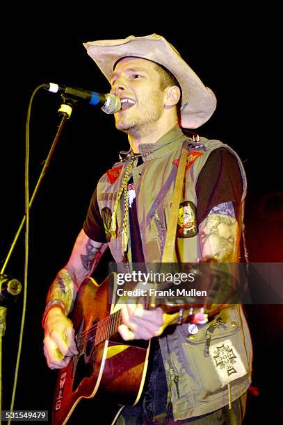 Hank Williams III during Hank Williams III in Concert - Tour Opener - March 30, 2005 at Masquerade in Atlanta, Georgia, United States.