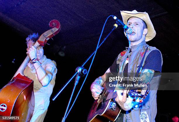 Hank Williams III during Hank Williams III in Concert - Tour Opener - March 30, 2005 at Masquerade in Atlanta, Georgia, United States.