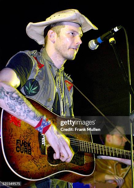 Hank Williams III during Hank Williams III in Concert - Tour Opener - March 30, 2005 at Masquerade in Atlanta, Georgia, United States.