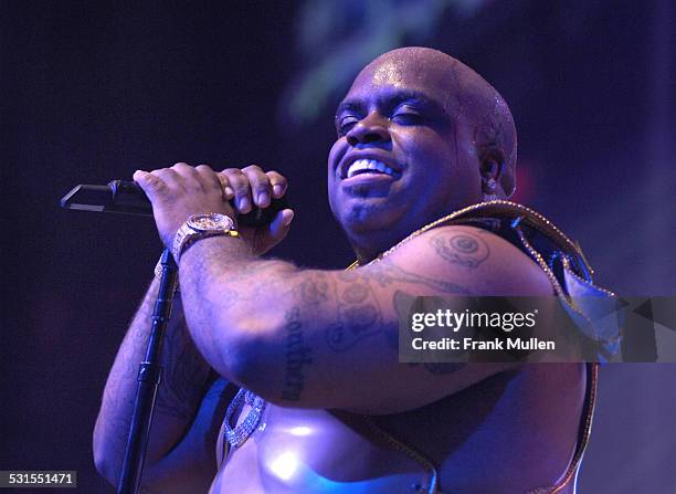 Cee-Lo Green of Gnarls Barkley during Gnarls Barkley in Concert at Tabernacle - October 1, 2006 at Tabernacle in Atlanta, Georgia, United States.