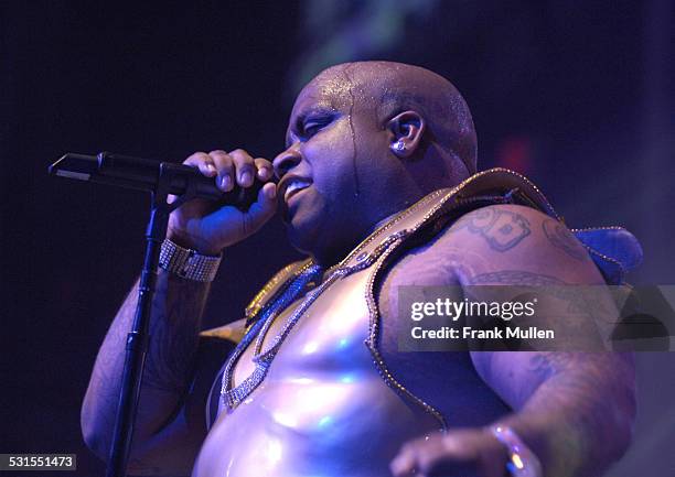 Cee-Lo Green of Gnarls Barkley during Gnarls Barkley in Concert at Tabernacle - October 1, 2006 at Tabernacle in Atlanta, Georgia, United States.