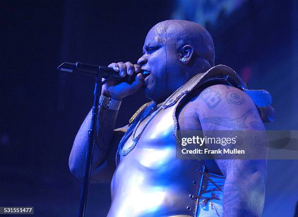 Cee-Lo Green of Gnarls Barkley during Gnarls Barkley in Concert at Tabernacle - October 1, 2006 at Tabernacle in Atlanta, Georgia, United States.