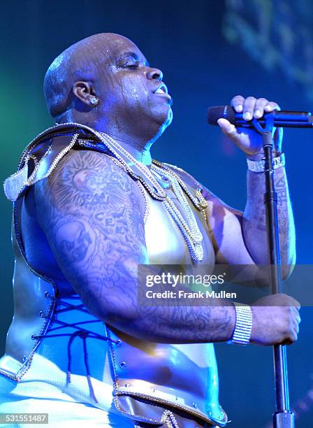 Cee-Lo Green of Gnarls Barkley during Gnarls Barkley in Concert at Tabernacle - October 1, 2006 at Tabernacle in Atlanta, Georgia, United States.