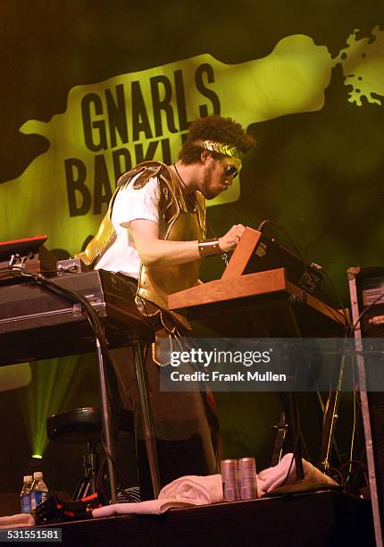 Danger Mouse of Gnarls Barkley during Gnarls Barkley in Concert at Tabernacle - October 1, 2006 at Tabernacle in Atlanta, Georgia, United States.