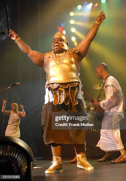 Cee-Lo Green of Gnarls Barkley during Gnarls Barkley in Concert at Tabernacle - October 1, 2006 at Tabernacle in Atlanta, Georgia, United States.