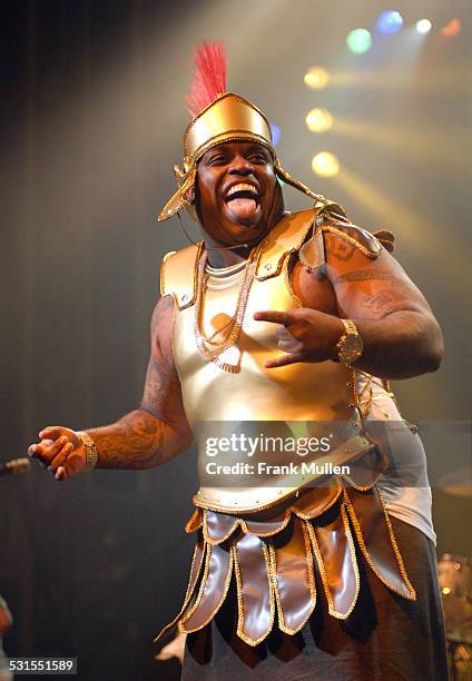 Cee-Lo Green of Gnarls Barkley during Gnarls Barkley in Concert at Tabernacle - October 1, 2006 at Tabernacle in Atlanta, Georgia, United States.