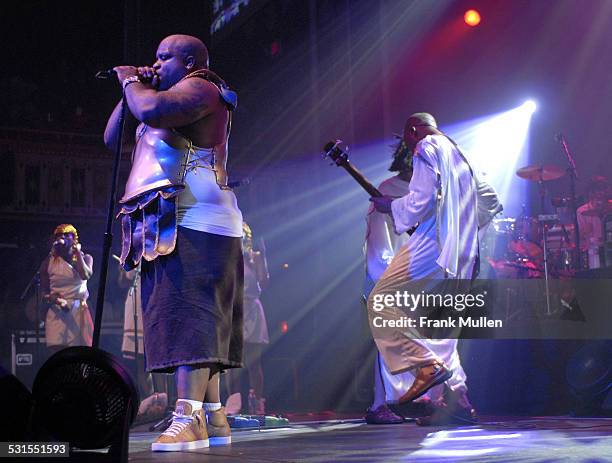 Gnarls Barkley during Gnarls Barkley in Concert at Tabernacle - October 1, 2006 at Tabernacle in Atlanta, Georgia, United States.