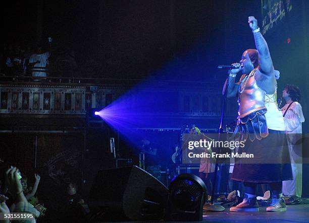 Cee-Lo Green of Gnarls Barkley during Gnarls Barkley in Concert at Tabernacle - October 1, 2006 at Tabernacle in Atlanta, Georgia, United States.