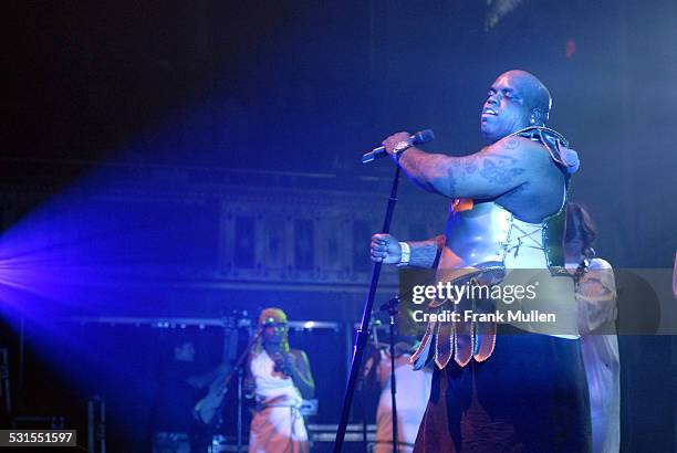 Cee-Lo Green of Gnarls Barkley during Gnarls Barkley in Concert at Tabernacle - October 1, 2006 at Tabernacle in Atlanta, Georgia, United States.