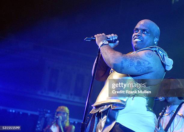 Cee-Lo Green of Gnarls Barkley during Gnarls Barkley in Concert at Tabernacle - October 1, 2006 at Tabernacle in Atlanta, Georgia, United States.