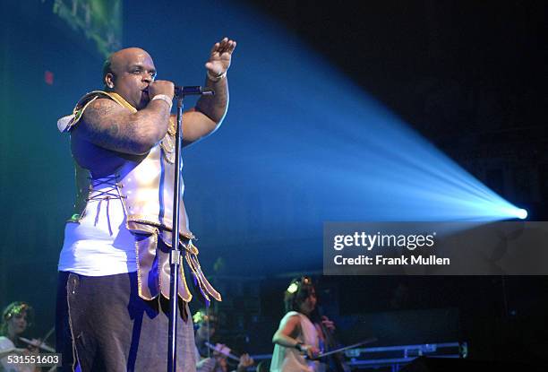 Cee-Lo Green of Gnarls Barkley during Gnarls Barkley in Concert at Tabernacle - October 1, 2006 at Tabernacle in Atlanta, Georgia, United States.