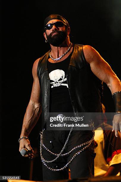 Macho Man Randy Savage during Voodoo Music Experience 2003 at City Park in New Orleans, Louisiana, United States.