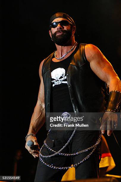 Macho Man Randy Savage during Voodoo Music Experience 2003 at City Park in New Orleans, Louisiana, United States.