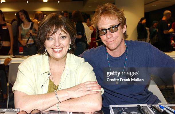 Angela Cartwright and Bill Mumy from TV's "Lost in Space".