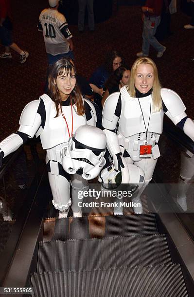 Atmosphere - ''Star Wars'' Stormtroopers taking the escalator