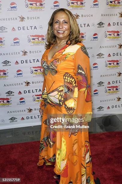 Cathy Hughes during Karma: The 4th Annual Ludacris Foundation Dinner & Casino Night - Arrivals at Atlanta Apparel Mart in Atlanta, Georgia, United...