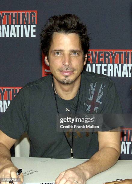 Chris Cornell during 99X Big Day Out - June 2, 2007 in Atlanta, Georgia, Great Britain.