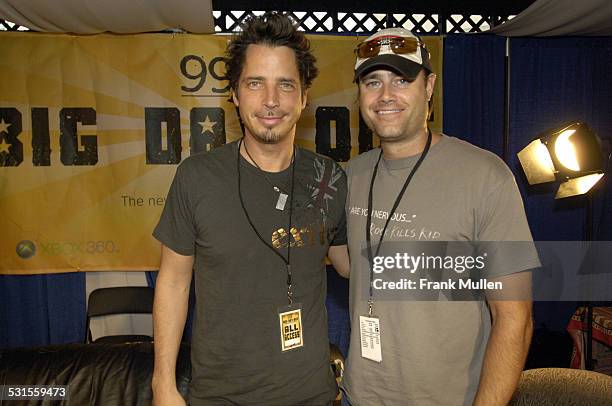 Chris Cornell, Axel during 99X Big Day Out - June 2, 2007 in Atlanta, Georgia, Great Britain.