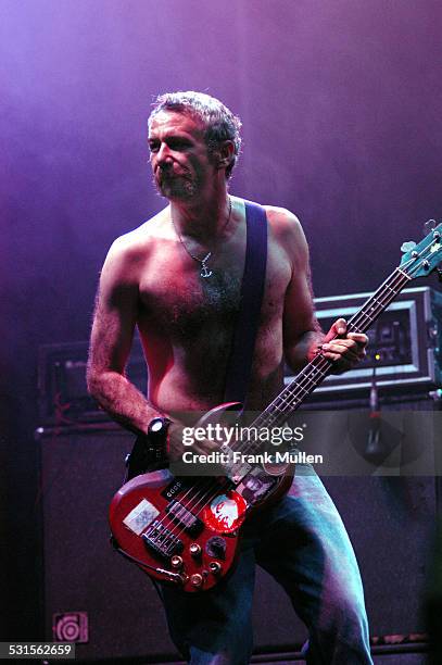 Mike Watt of Iggy and the Stooges during Voodoo Music Experience 2003 - Day Two at City Park in New Orleans, Louisiana, United States.