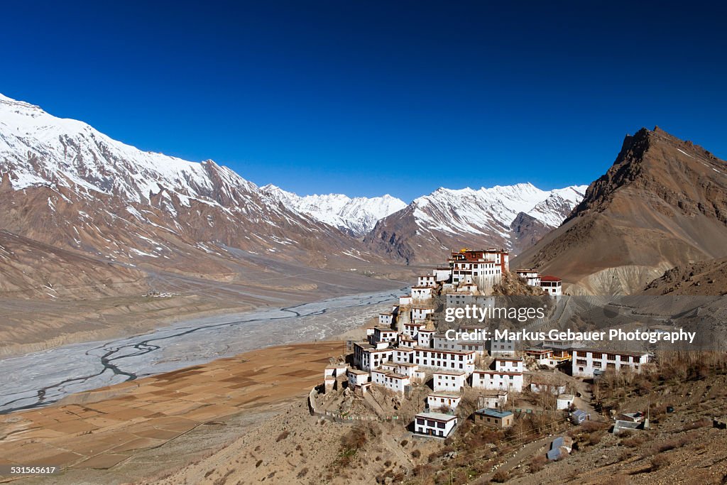 Key Gompa Monastery High-Res Stock Photo - Getty Images