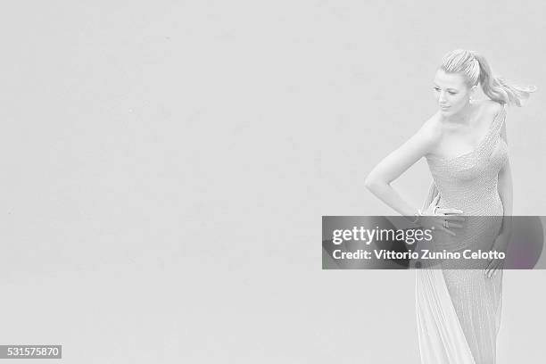 Blake Lively attends 'The BFG ' premiere during the 69th annual Cannes Film Festival at the Palais des Festivals on May 14, 2016 in Cannes, France.