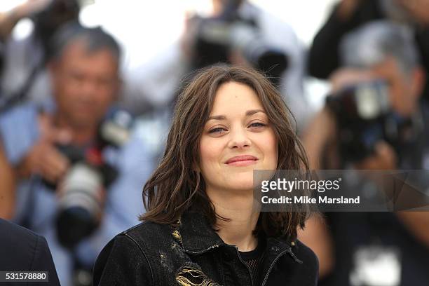 Marion Cotillard attends the 'From The Land Of The Moon ' photocall during the 69th annual Cannes Film Festival at the Palais des Festivals on May...