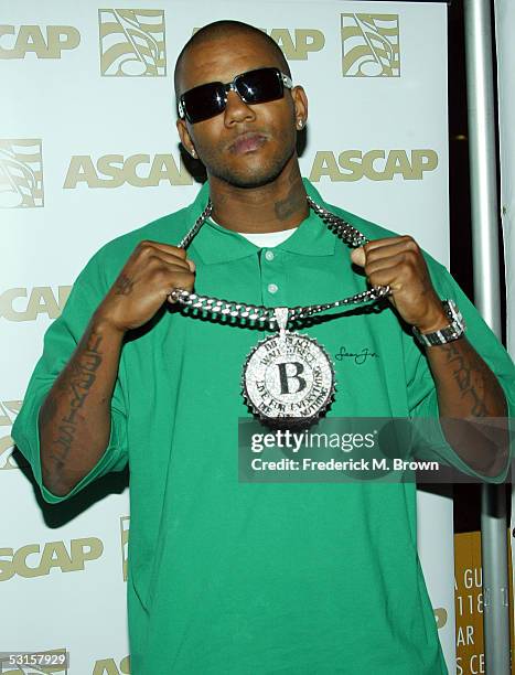 Rap Artist The Game arrives to ASCAP's 18th Annual Rhythm and Soul Music Awards Gala at the Beverly Hills Hilton on June 27, 2005 in Beverly Hills,...