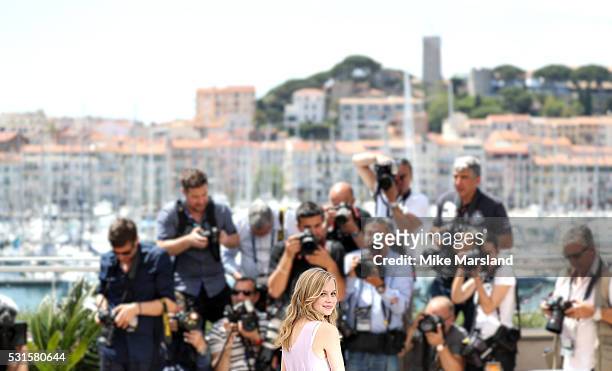 Angourie Rice attends 'The Nice Guys ' - Photocall at the annual 69th Cannes Film Festival at Palais des Festivals on May 15, 2016 in Cannes, France.