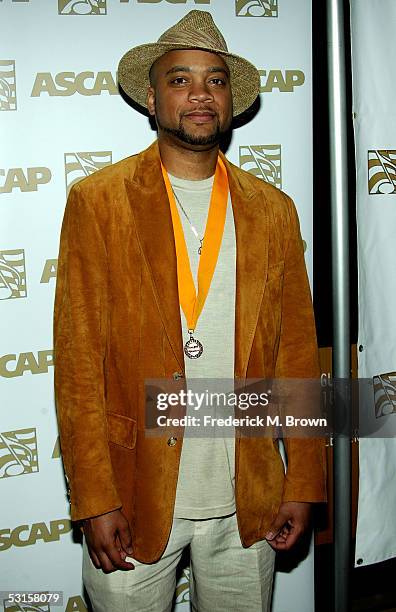 Musician Kerry Brothers arrives to ASCAP's 18th Annual Rhythm and Soul Music Awards Gala at the Beverly Hills Hilton on June 27, 2005 in Beverly...